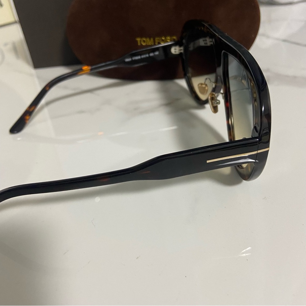 Tom Ford Brown Gradient Sunglasses - Picture 8 of 9